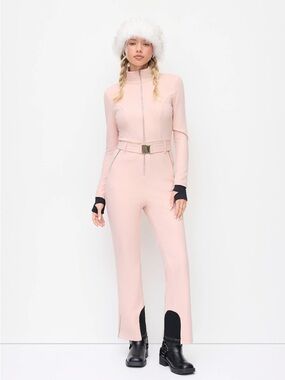 NWT Two Tone Jumpsuit with Belt